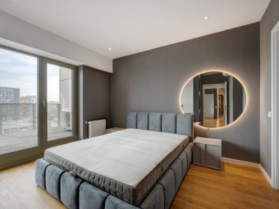 3 camere luminoase + terasă generoasă | Prima inchiriere | Aviatiei Park 